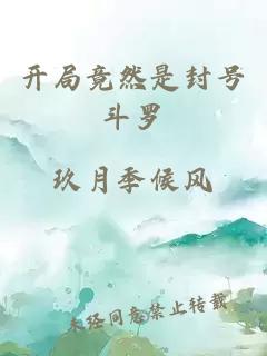 开局竟然是封号斗罗