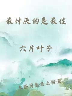 最讨厌的是最佳