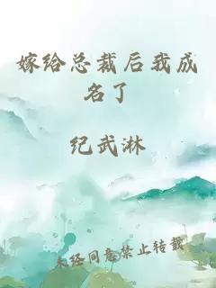 嫁给总裁后我成名了