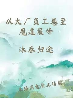 从大厂员工卷至魔道巅峰
