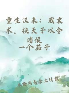重生汉末：我袁术，挟天子以令诸侯