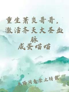 重生萧炎哥哥，激活齐天大圣血脉